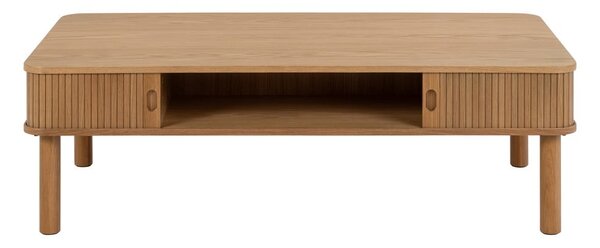 Konferenčný stolík v dekore duba v prírodnej farbe 70x130 cm Langley – Actona