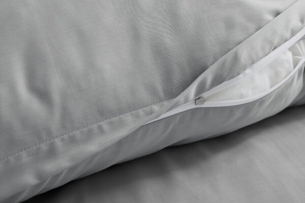 POSTEĽNÁ BIELIZEŇ, makosatén, strieborná, 155/220 cm Bugatti - Online Only bytové doplnky, Online Only