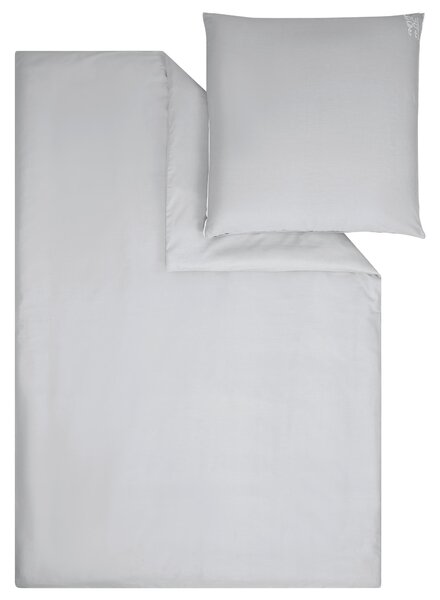 POSTEĽNÁ BIELIZEŇ, makosatén, strieborná, 155/220 cm Bugatti - Online Only bytové doplnky, Online Only