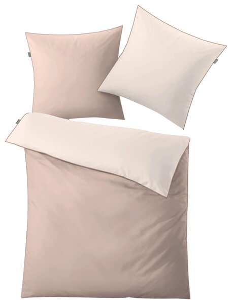 OBOJSTRANNÁ POSTEĽNÁ BIELIZEŇ, makosatén, béžová, 135/200 cm Kleine Wolke - Online Only bytové doplnky, Online Only
