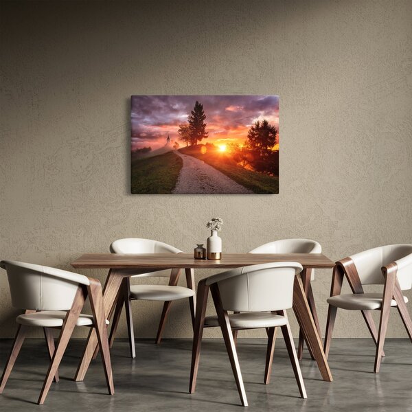 Obraz - Jamnik, Slovinsko (90x60 cm)