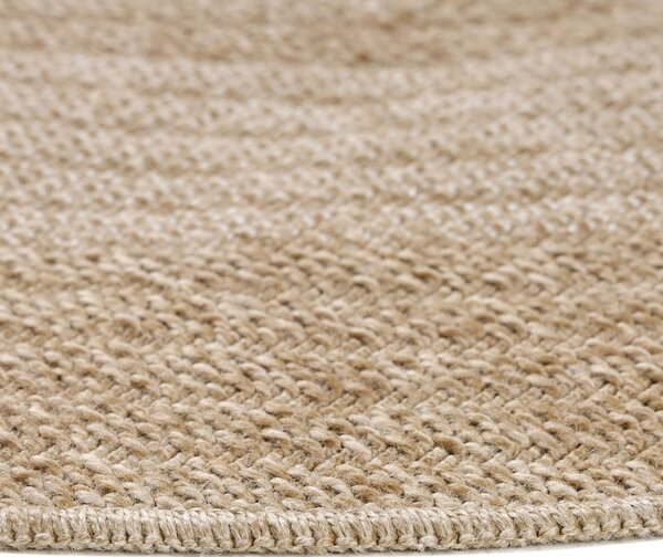 Béžový okrúhly vonkajší koberec ø 120 cm Comilla – Ayyildiz Carpets