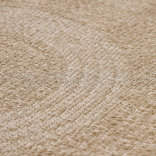 Béžový okrúhly vonkajší koberec ø 120 cm Comilla – Ayyildiz Carpets