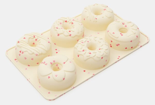Sinsay - Silikónová forma na donuty - krémová