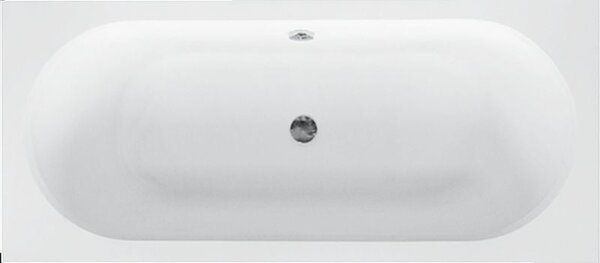 Besco Vitae obdélníková vana slim 170x75 cm bílá #WAV-170-SL