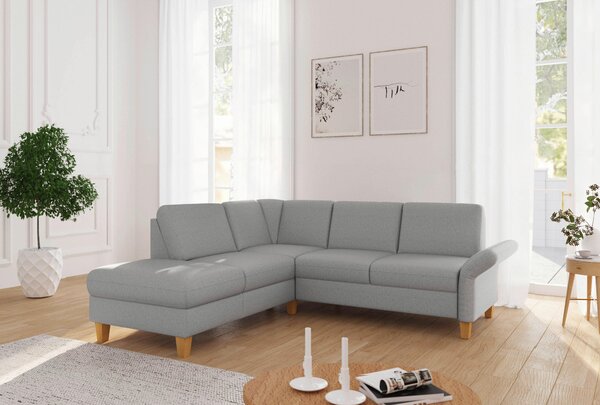 ROHOVÁ SEDAČKA, textil, svetlosivá Sit & More - Sedačky, Online Only