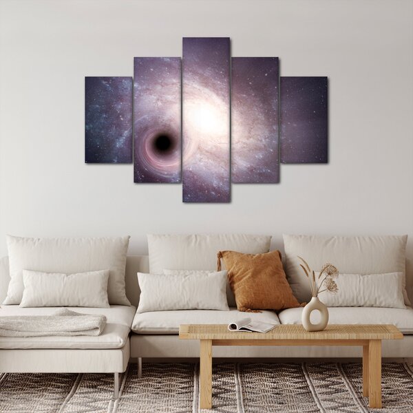 Obraz - Špirálna galaxia (150x105 cm)