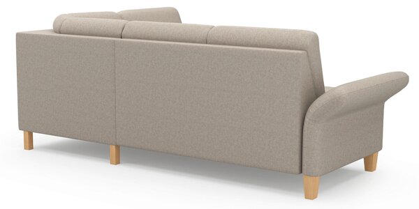 ROHOVÁ SEDAČKA, textil, taupe Sit & More - Sedačky, Online Only