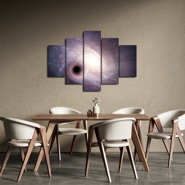 Obraz - Špirálna galaxia (150x105 cm)