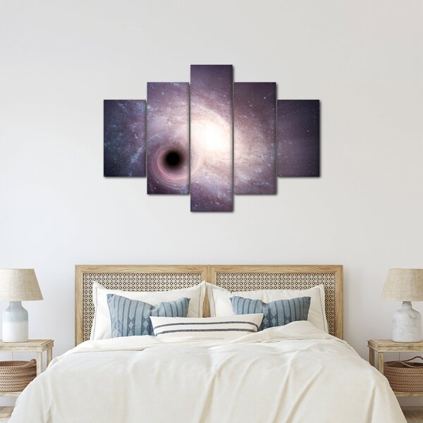 Obraz - Špirálna galaxia (150x105 cm)