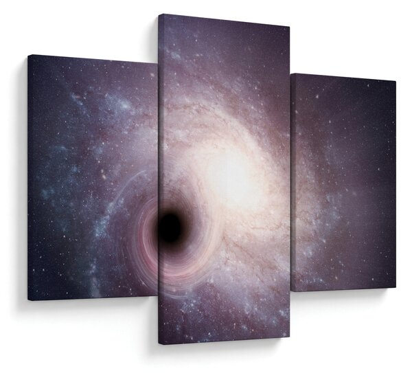 Obraz - Špirálna galaxia (90x60 cm)