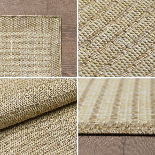 Béžový okrúhly vonkajší koberec ø 160 cm Giza – Ayyildiz Carpets
