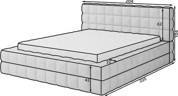 NovýNábytok.sk Manželská posteľ 160x200 cm Drosperos (sivá) (s úl. priestorom, s roštom). Akcia -12%. Vlastná spoľahlivá doprava až k Vám domov. 1163754