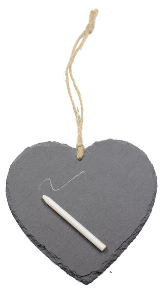 TABUĽA NA PÍSANIE KRIEDOU, kameň, 15/15 cm Ambia Home - Korkové nástenky & magnetické tabule