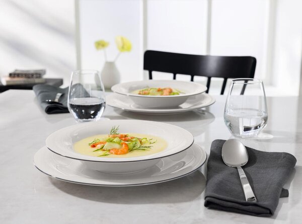 PLYTKÝ TANIER jemný porcelán (fine china) keramika 27 cm Villeroy & Boch - Jedálenské sety