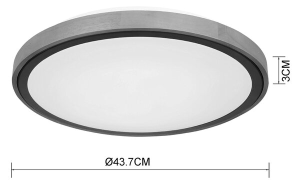 STROPNÉ LED SVIETIDLO, 43,7/11 cm Novel - Online Only bytové doplnky, Online Only