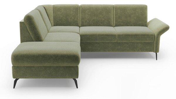 ROHOVÁ SEDAČKA, textil, svetlozelená Sit & More - Sedačky, Online Only