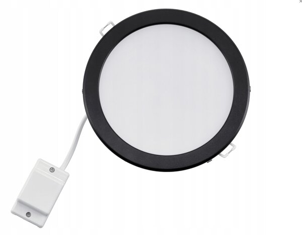PHILIPS Okrúhly čierny rám 150mm pre panely 176,5mm 12W - dekoratívne