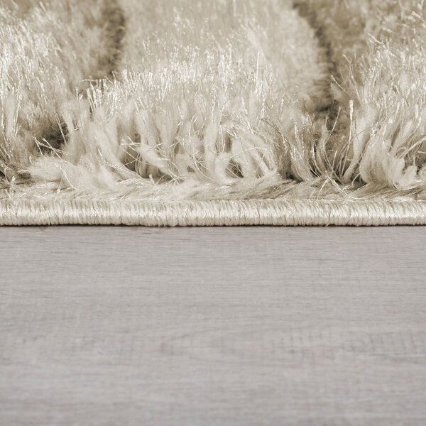 Béžový ručne tkaný koberec z recyklovaných vlákien 160x230 cm Velvet – Flair Rugs