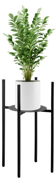 TZB Stojan na kvety Torre 60 cm čierny