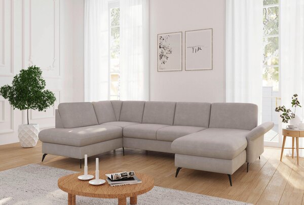 SEDACIA SÚPRAVA, textil, sivobéžová Sit & More - Sedačky, Online Only