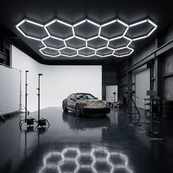 Toolight Toolight, LED stropné svietidlo HEXAGON, JNH052-H, biela, OSW-56244