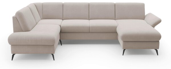 SEDACIA SÚPRAVA, textil, sivobéžová Sit & More - Sedačky, Online Only
