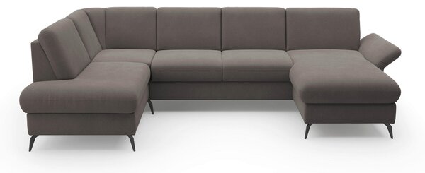 SEDACIA SÚPRAVA, textil, grafitová Sit & More - Sedačky, Online Only