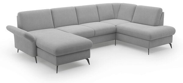 SEDACIA SÚPRAVA, textil, sivá Sit & More - Sedačky, Online Only