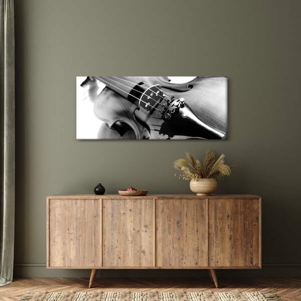 Obraz - Husle (120x50 cm)