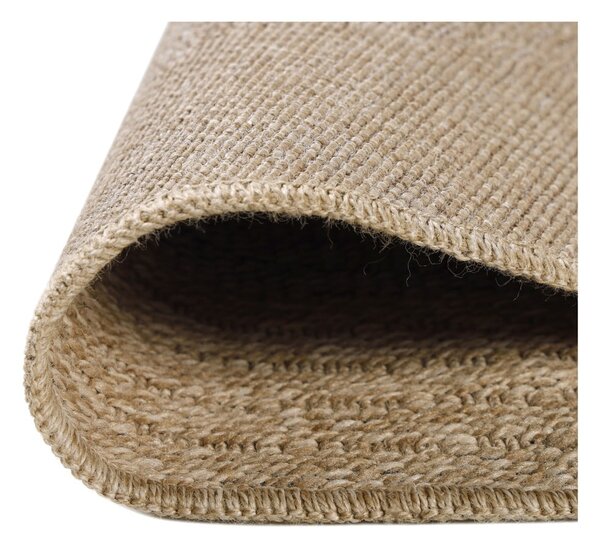 Čierno-béžový okrúhly vonkajší koberec ø 120 cm Comilla – Ayyildiz Carpets