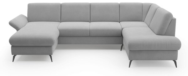 SEDACIA SÚPRAVA, textil, sivá Sit & More - Sedačky, Online Only