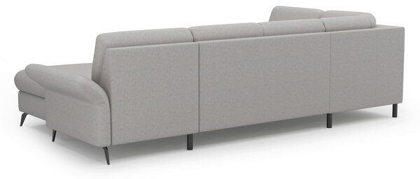 SEDACIA SÚPRAVA, textil, svetlosivá Sit & More - Sedačky, Online Only