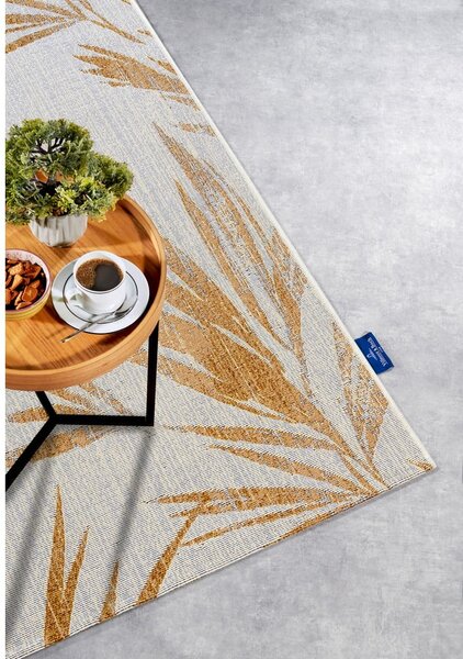 Biely/v zlatej farbe vonkajší koberec 120x180 cm Leonie – Villeroy&Boch