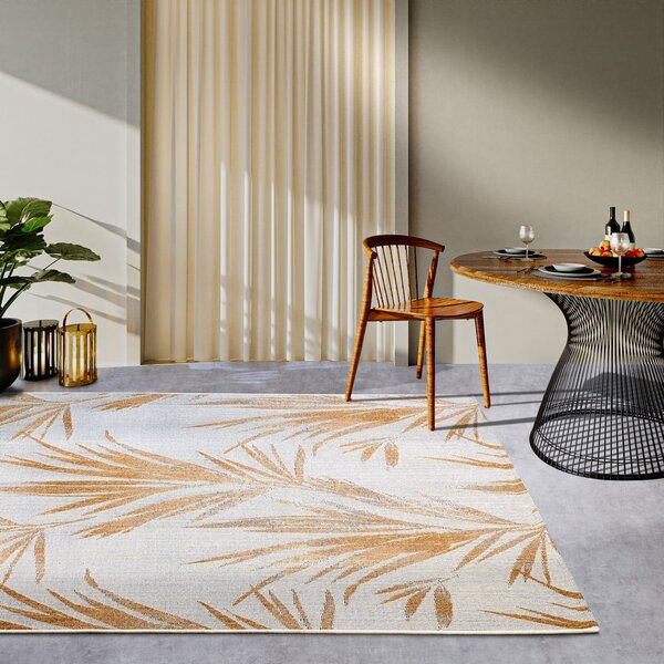 Biely/v zlatej farbe vonkajší koberec 120x180 cm Leonie – Villeroy&Boch