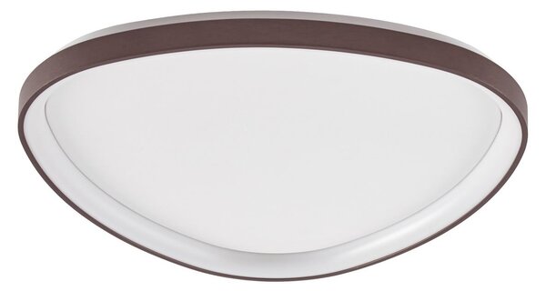 Stropné Lampa Lucande, Asken, stmievateľné, Hnedá / Hrdzavá, Obývacia izba, Hliník, Moderný