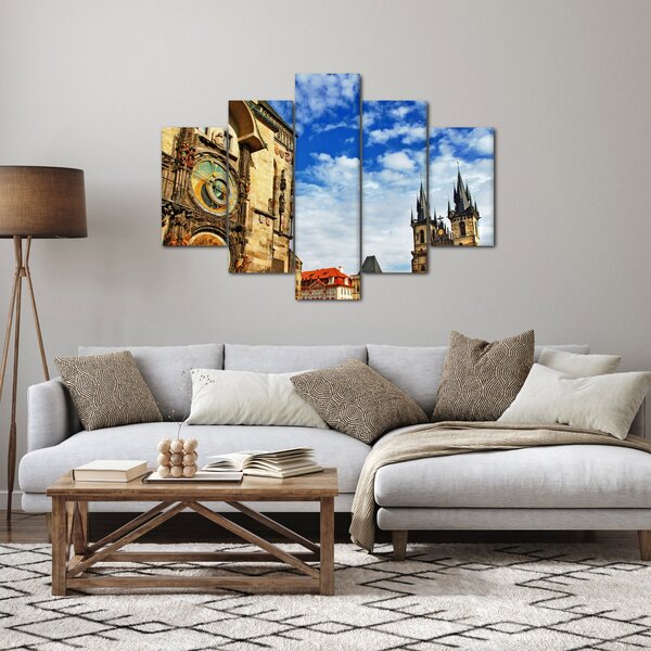 Obraz - Pražský orloj (150x105 cm)