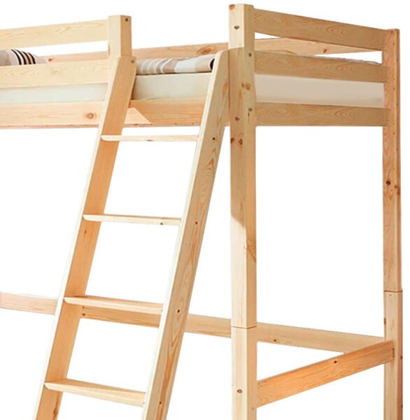 VYVÝŠENÁ POSTEĽ, 90/200 cm farba borovice MID.YOU - Detské izby, Online Only