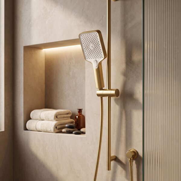 Sprchová hlavica REA JS-031 BRUSH GOLD