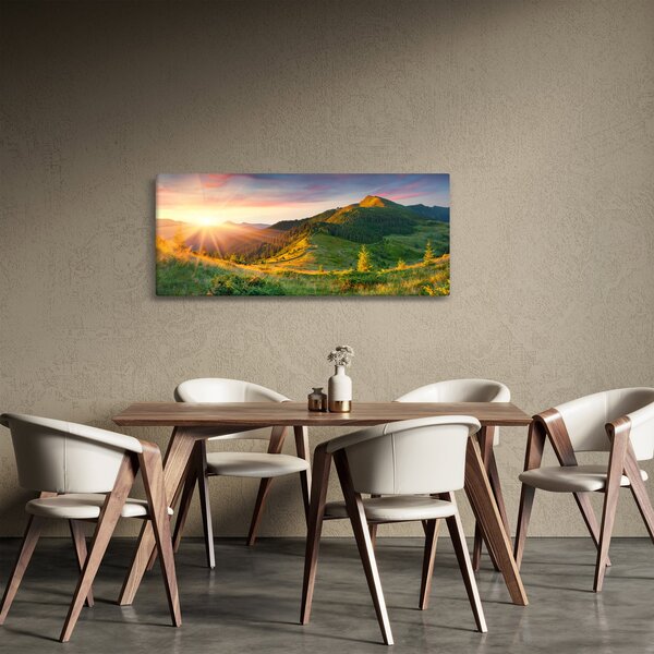 Obraz - Letná krajina (120x50 cm)