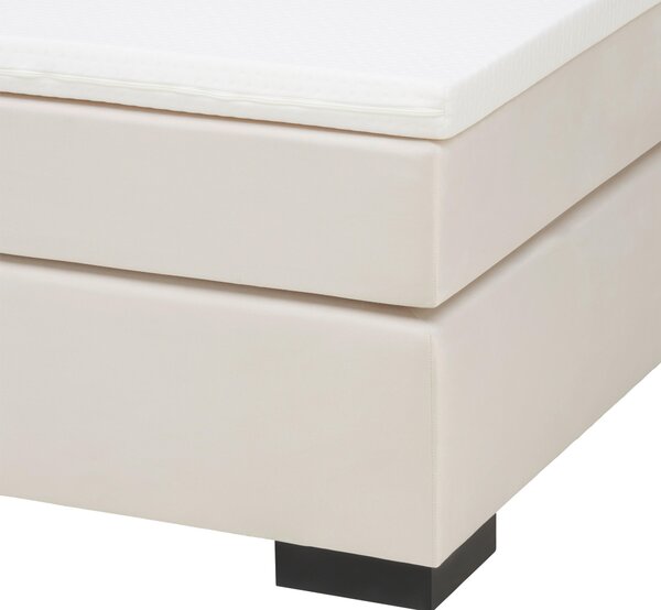 BOXSPRINGOVÁ POSTEĽ, 90/200 cm krémová MID.YOU - Online Only spálne, Online Only