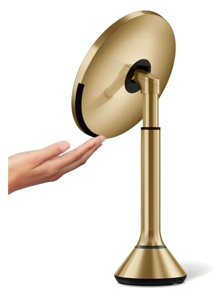 Kozmetické zrkadlo s osvetlením/zväčšovacie (5x) ø 20 cm Sensor – simplehuman