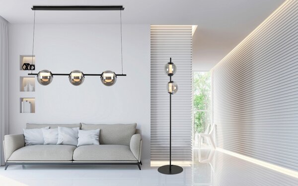 ZÁVESNÉ LED SVIETIDLO, 124/20/215 cm Dieter Knoll - Interiérové svietidlá