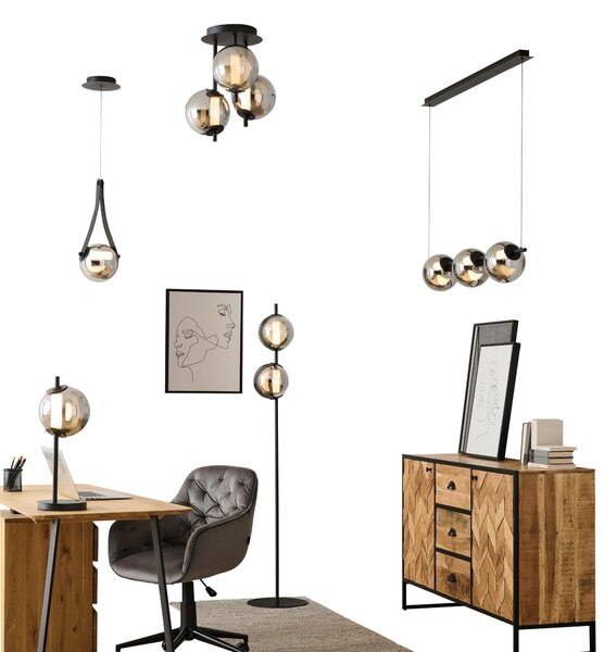 ZÁVESNÉ LED SVIETIDLO, 124/20/215 cm Dieter Knoll - Interiérové svietidlá