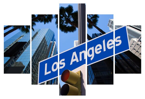 Obraz - Los Angeles (150x105 cm)