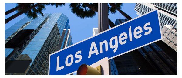Obraz - Los Angeles (120x50 cm)
