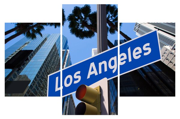 Obraz - Los Angeles (90x60 cm)