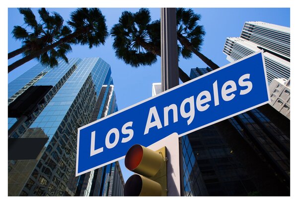 Obraz - Los Angeles (90x60 cm)