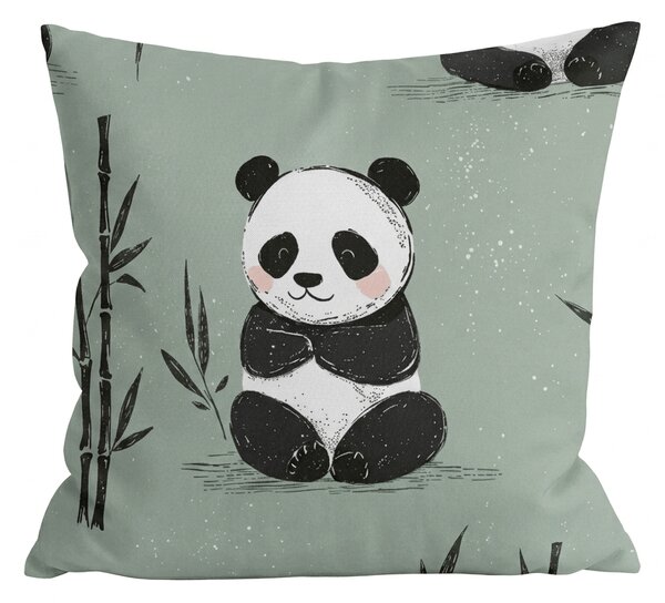Obliečka na vankúš z mikrovlákna PANDA RELAX 45x45 cm, mentolová