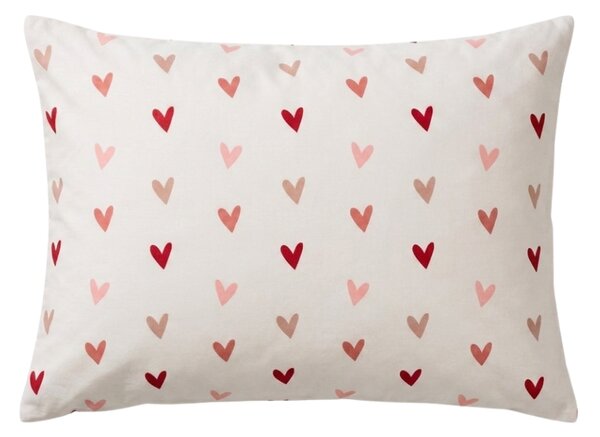 Obliečka na vankúš z mikrovlákna SOFHEARTS 50x70 cm, krémová